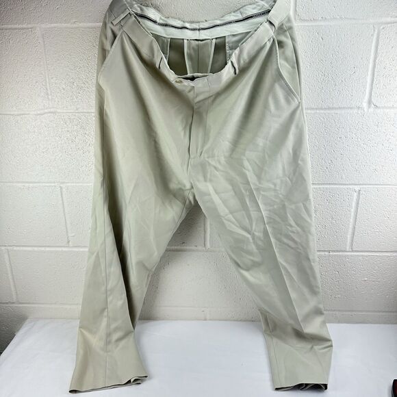 Jos A Bank Leadbetter Golf Pants Men's 38x30 Beige Performance - Picture 1 of 5